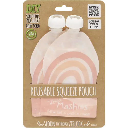 reusable food pouch, squeeze pouch, little mashies, baby food pouch, food pouch, baby food