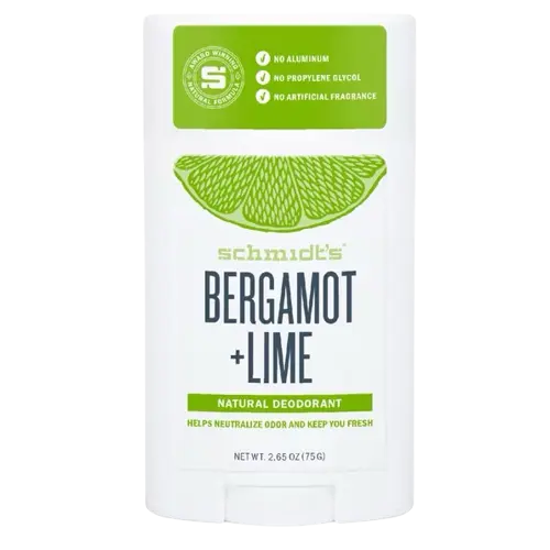 Deodorant Stick Bergamot + Lime SCHMIDT'S