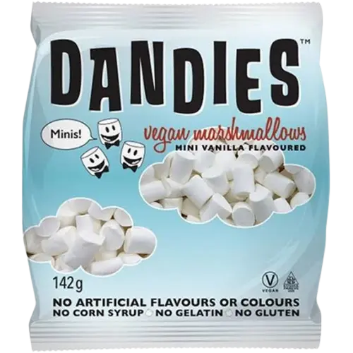 dandies, vegan marshmellow, additive free marshmellows