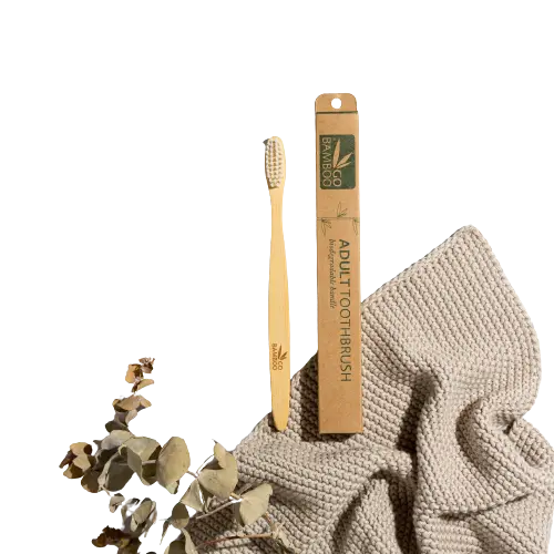 Bamboo Toothbrush Adult GO BAMBOO