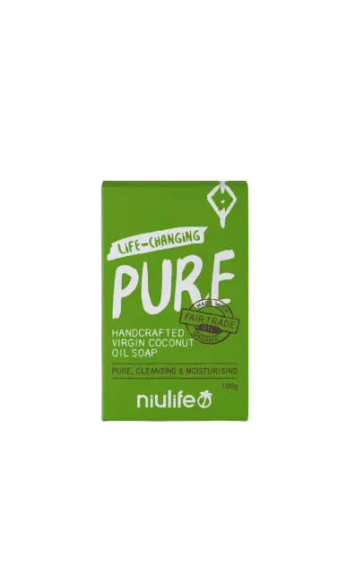 Pure - Virgin Coconut Oil Soap 100g NIULIFE