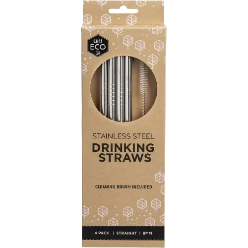 Stainless Steel Drinking Straws EVER ECO