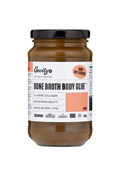 gevity, bone broth, body glue, burn