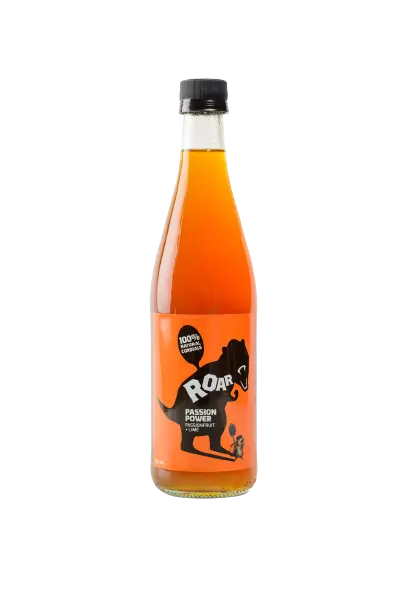 roar living, natural cordial, roar cordial, natural cordial, passion power, front, additive free