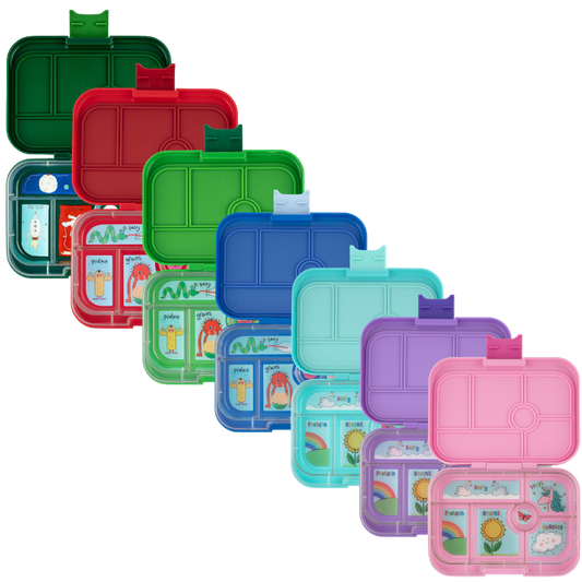 Yumbox Original 6 Compartment Bento Box | Leakproof Kids Lunchbox 