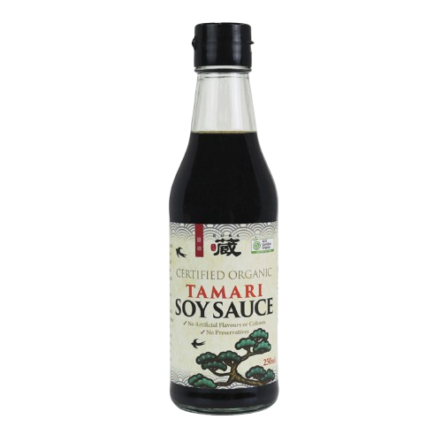 kura certified organic tamari soy sauce