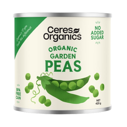 ceres organics organic garden peas