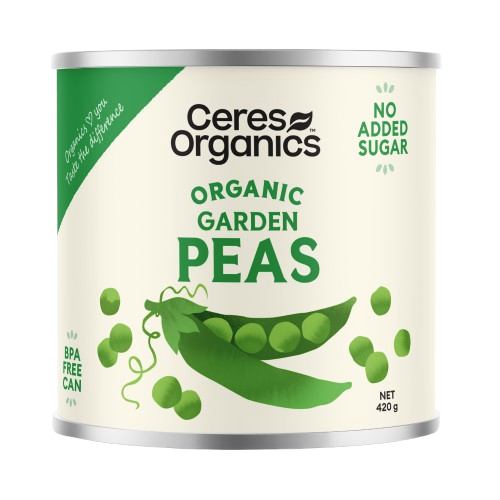 ceres organics organic garden peas