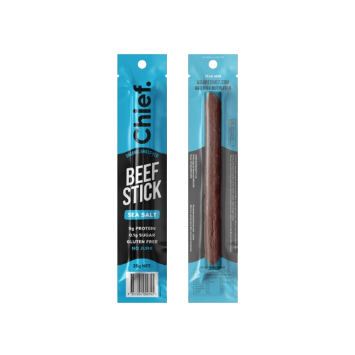Chief Beef Stick Sea Salt 