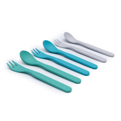 Plant-Based 3 Pack of Cutlery Bundle - Lagoon
