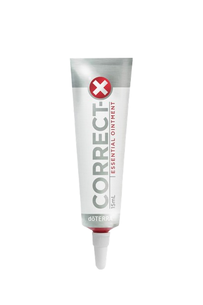 A 15mL squeeze tube of DoTERRA Correct Essential Ointment 