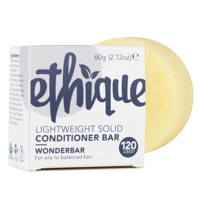Ethique lightweight solid conditioner bar background