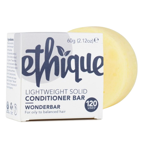 Ethique lightweight solid conditioner bar background