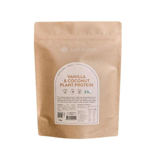 bare blends Vanilla & Coconut Plant Protein
