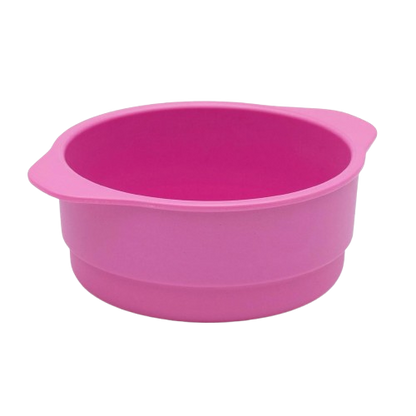 bobo&boo plant based snack bowl in pink