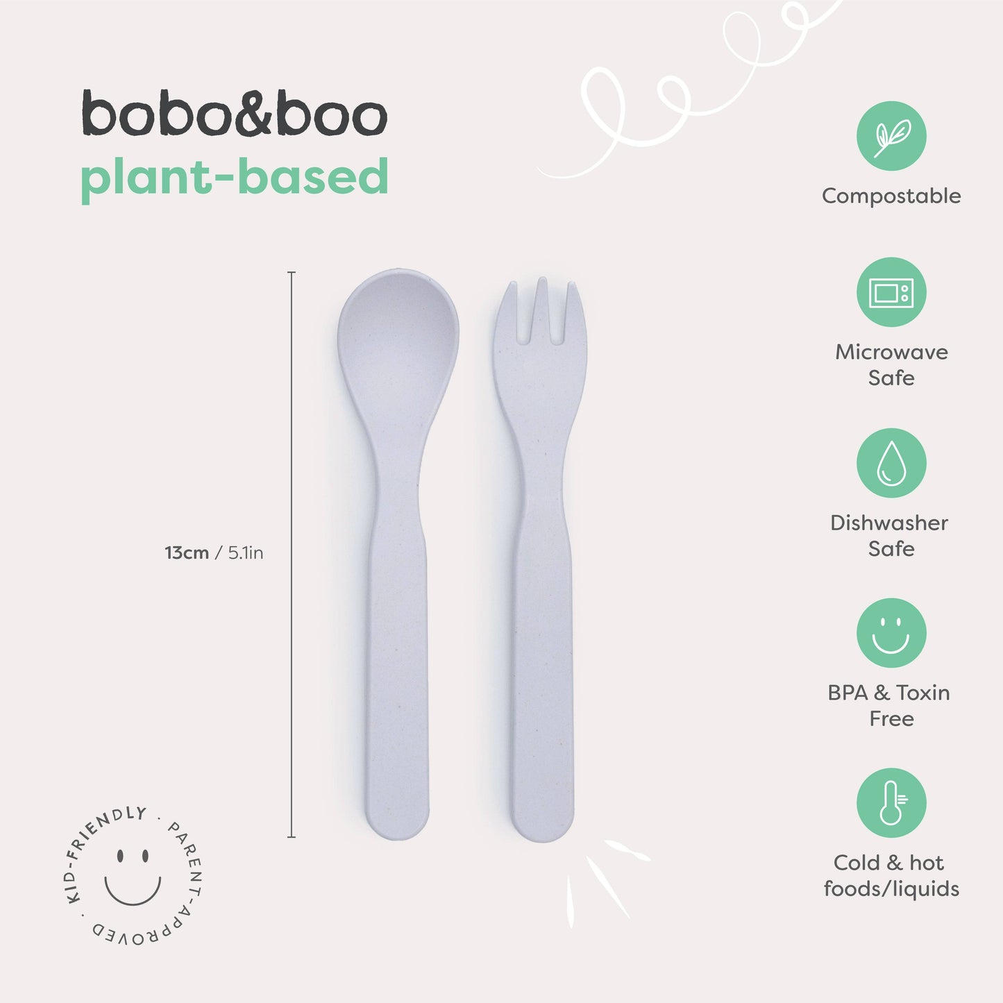 Plant-Based 3 Pack of Cutlery Bundle - Lagoon
