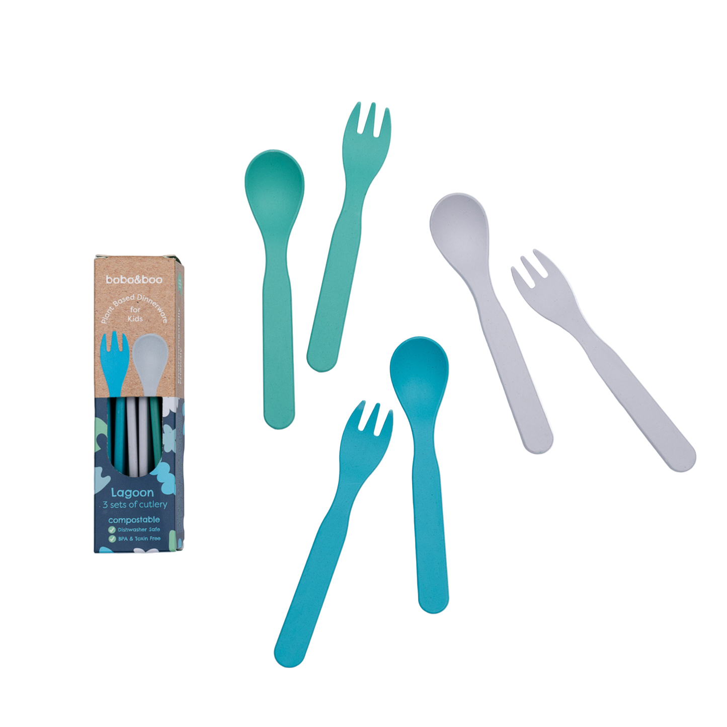 bobo and boo plant based cutlery