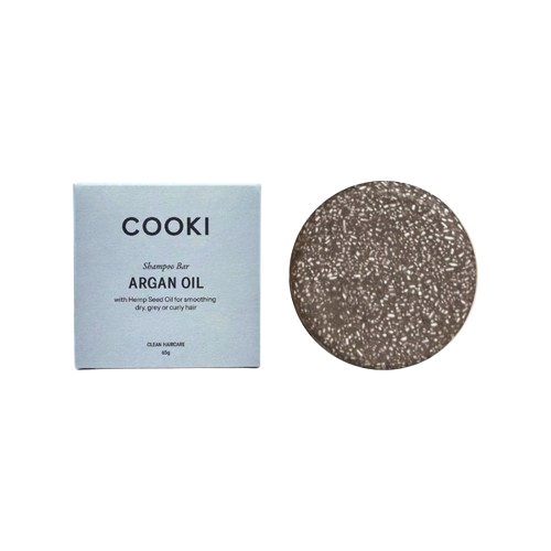 Cooki shampoo bar with argan oil 