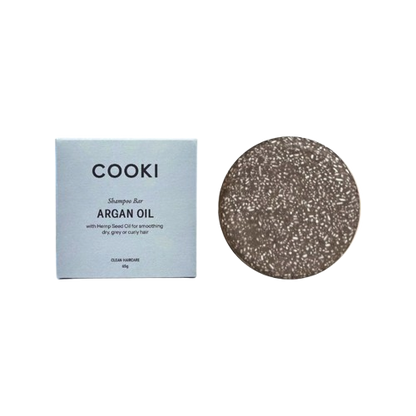 Cooki shampoo bar with argan oil 