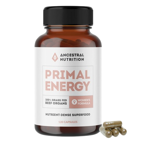 Primal Energy Women Grass Fed Beef Organs - Capsules