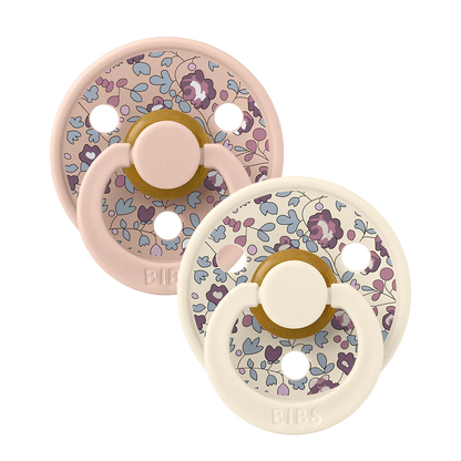 BIBS x LIBERTY Colour Dummies 2 Pack Eloise - Blush Mix