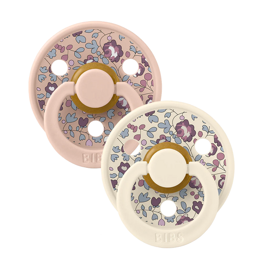 BIBS x LIBERTY Colour Dummies 2 Pack Eloise - Blush Mix