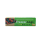 biotuff, freezer bags, compostable bags, biodegradable bags, toxic free freezer bags, plastic free, plant based, front