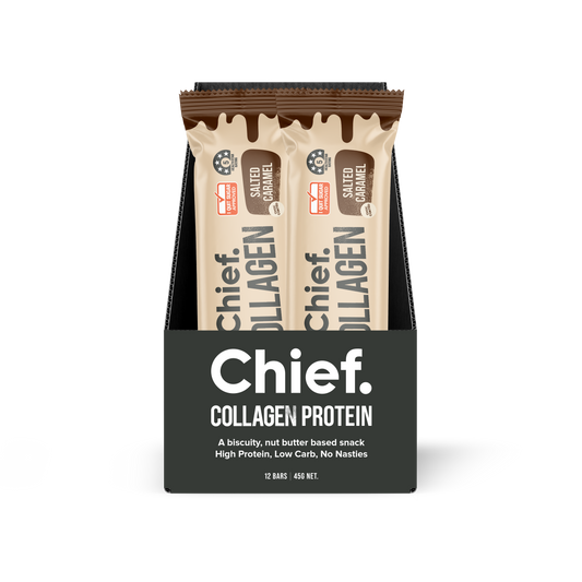Collagen Protein Bars - Choc Salted Caramel