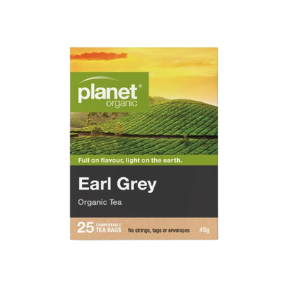 Planet Organic Earl Grey Tea | Certified Organic