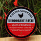 kissing chickens scent of kindness tin with flower background