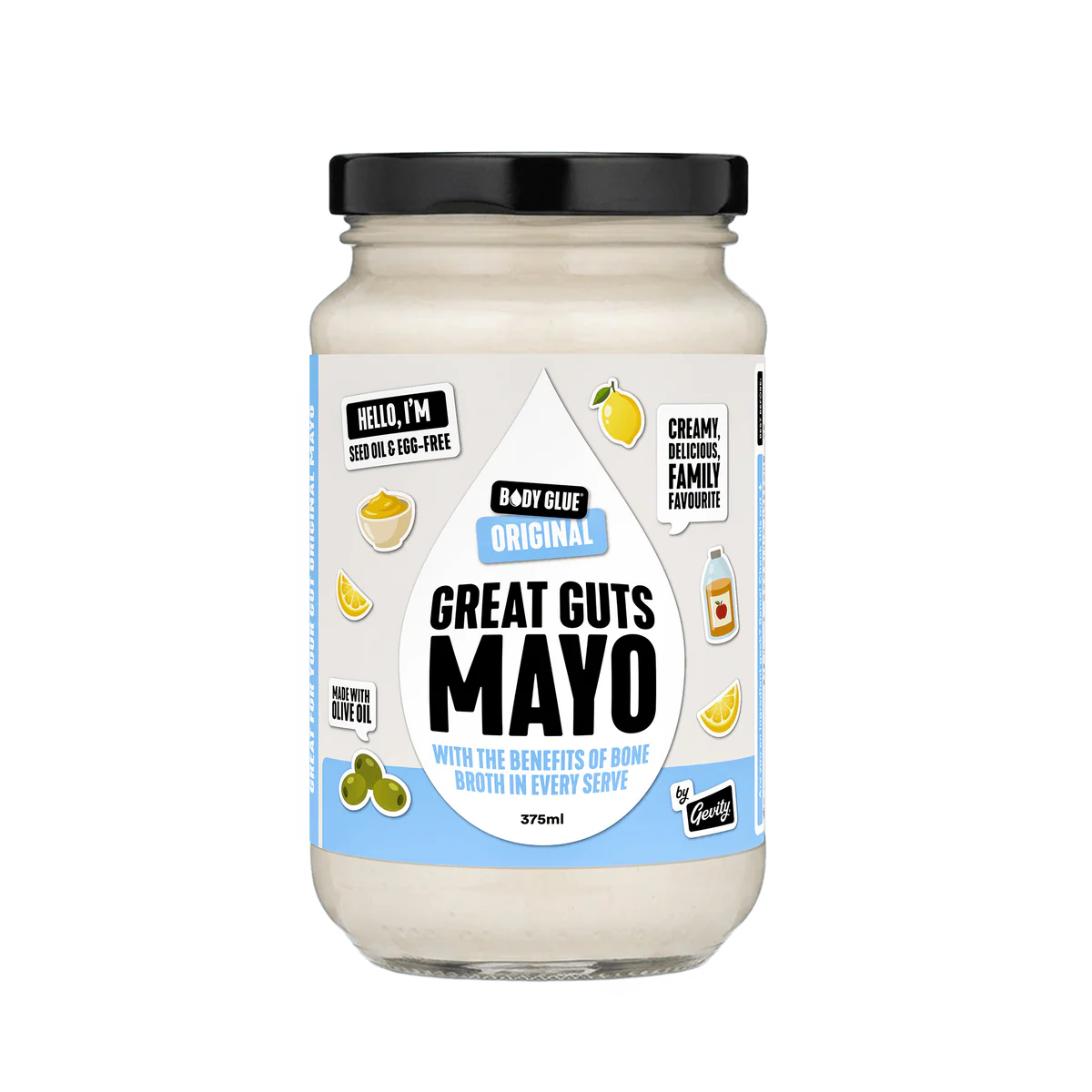 Jar of Gevity Rx Great Guts Mayo 