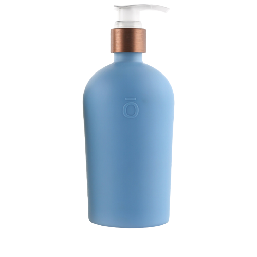 Refillable Bottle + Pump Blue