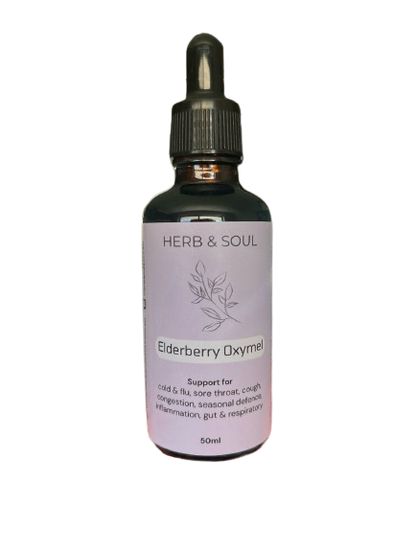 Elderberry Oxymel