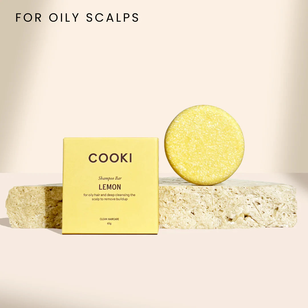 Cooki Haircare lemon shampoo for oily scalps 