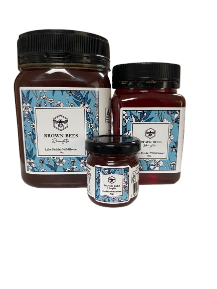 brown bees daughter 100% Pure Tasmanian Honey - Lake Pedder Wildflower