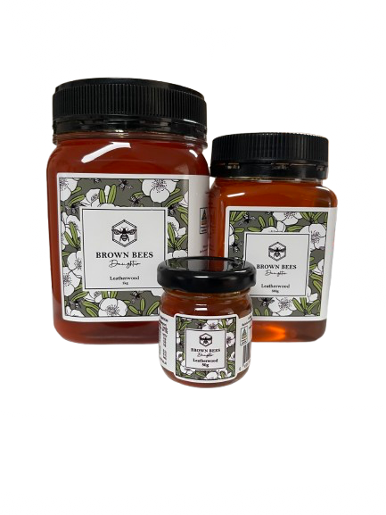brown bees daughter leatherwood honey
