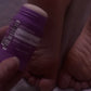 doTERRA Lavender peace stick with valerian  in use on childs feet