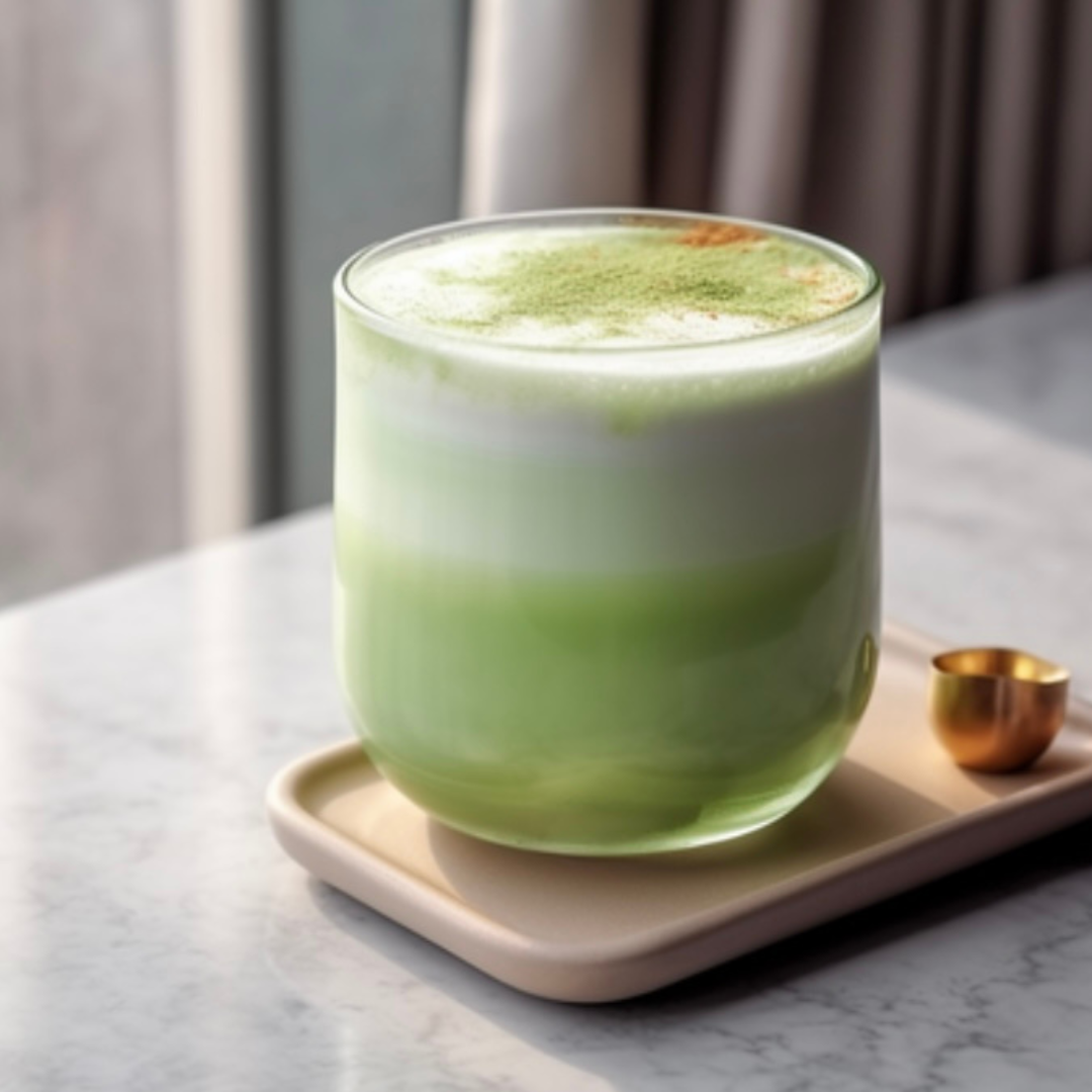 nutra organics collagen matcha latte, japanese matcha