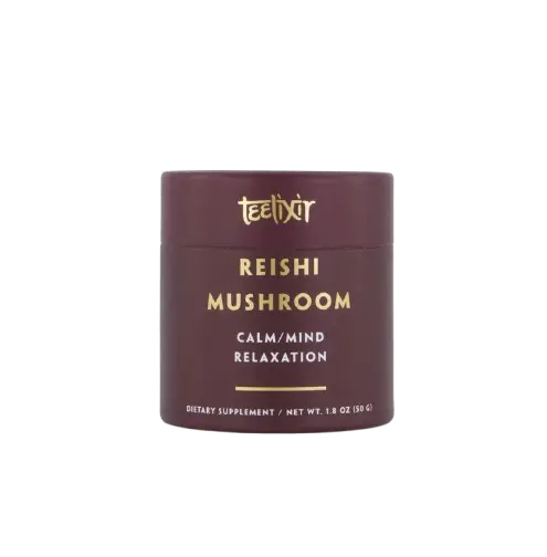 Teelixir Teelixir Reishi Mushroom: Relaxation & Immunity Support Supplement ...