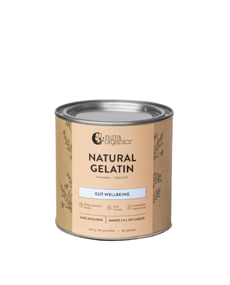 natural gelatin, nutra organics, nutra organics gelatin, unflavoured gelatin, additive free