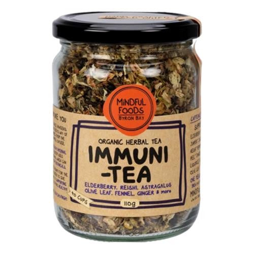 mindful foods, immuni tea, organic tea, immune boosting tea, herbal tea