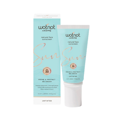 wotnot naturals, natural face sunscreen, face sunscreen, untinted