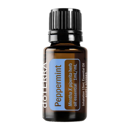 doterra, essential oil, peppermint, additive free, pure, front