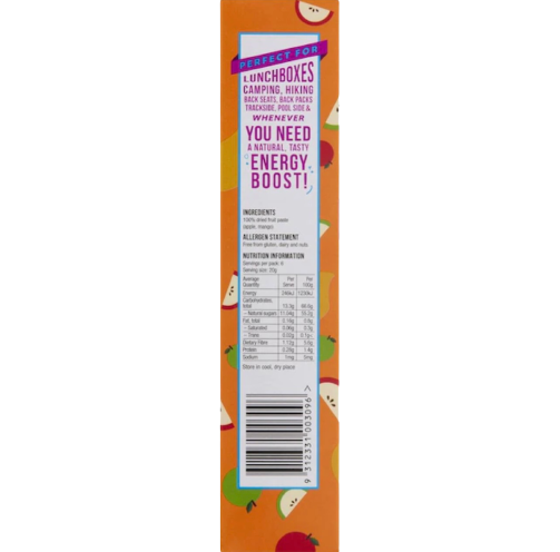 additive free, fruit bars, true fruit, fruit strips