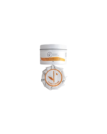 hemp collective Hair Conditioner Bar with Lemongrass & Grapefruit
