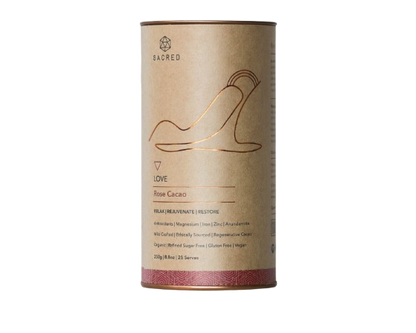 sacred taste love rose cacao