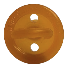 round single natural rubber soother