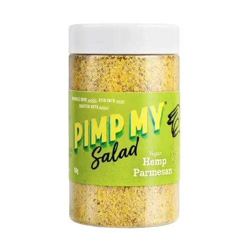 pimp my salad hemp parmesan