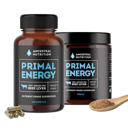 Primal Energy - Grass Fed Beef Liver