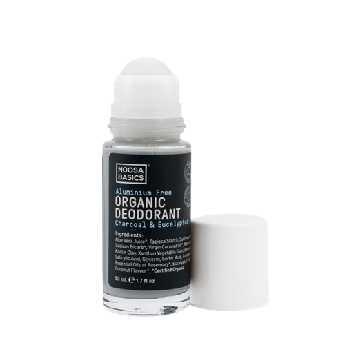 Noosa Basics Roll On organic Deodorant with Activated Charcoal